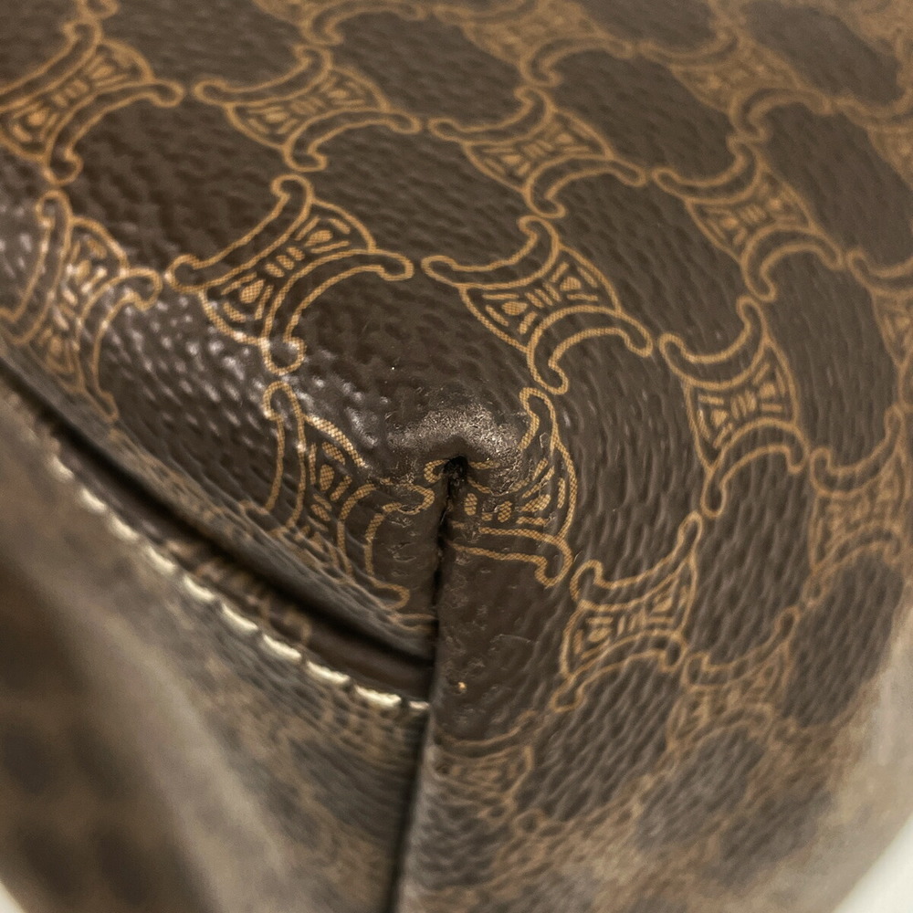 Celine Macadam Pattern Diagonal Canvas Shoulder B… - image 3